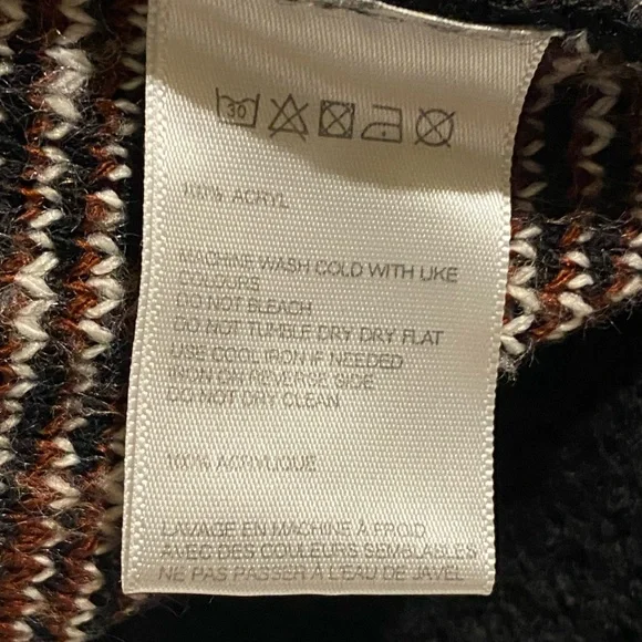 Ecote Urban Outfitter Open Front Cardigan Women Large Geometric Multicolor comfy - Picture 3 of 16